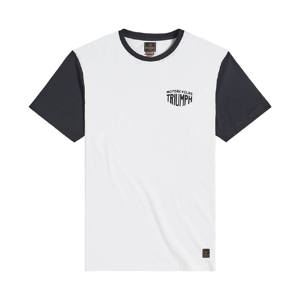 CAMISETA FENLAND BLANCO/NEGRO-XL