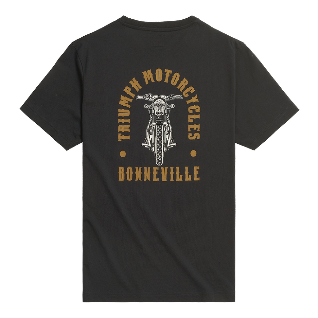 CAMISETA BAMBURGH - NEGRO / HUESO XL