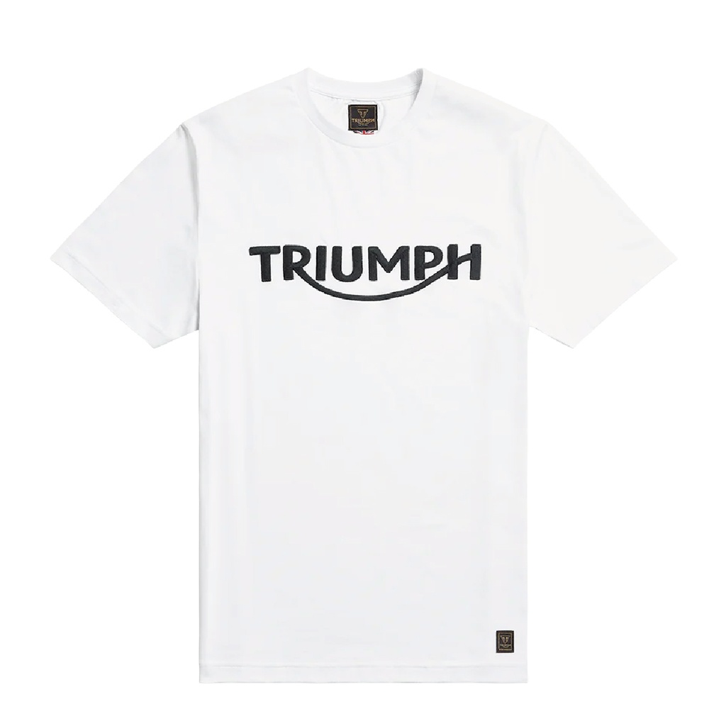 BAMBURGH WHITE TEE-M