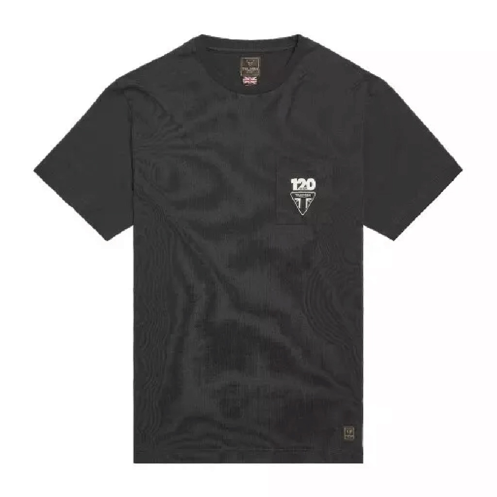 CAMISETA 120 AÑOS NEGRA-M