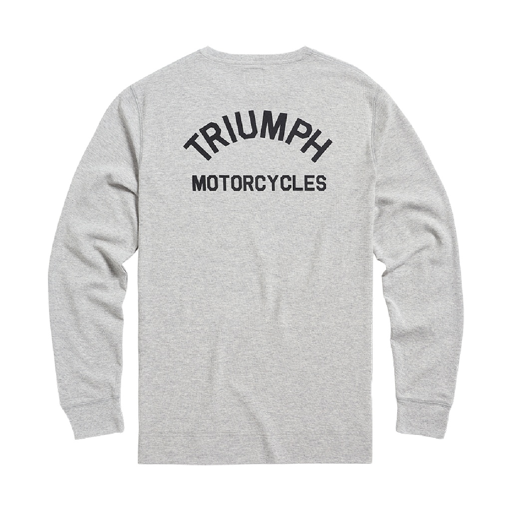 CAMISETA DEAN L/S WAFFLE GRIS MARL