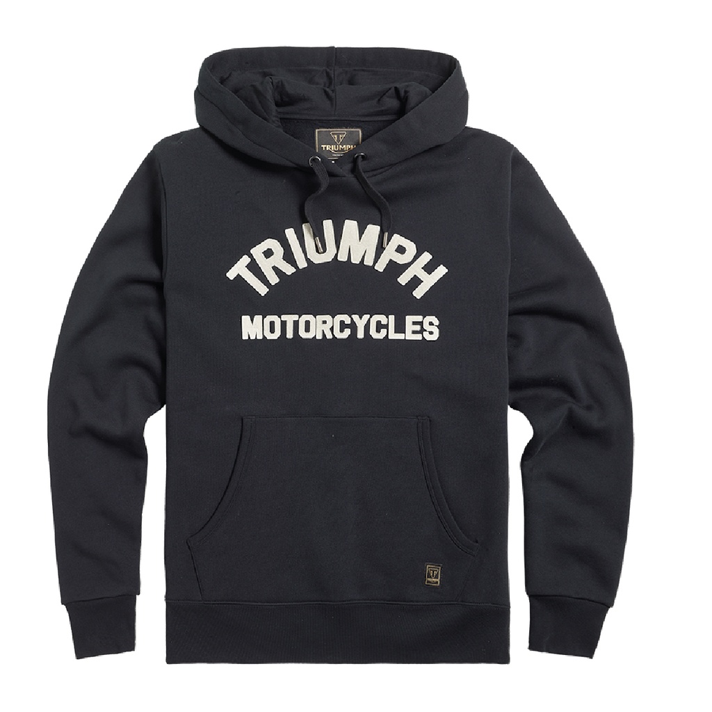 SUDADERA CON CAPUCHA NEGRA CARRICK-L