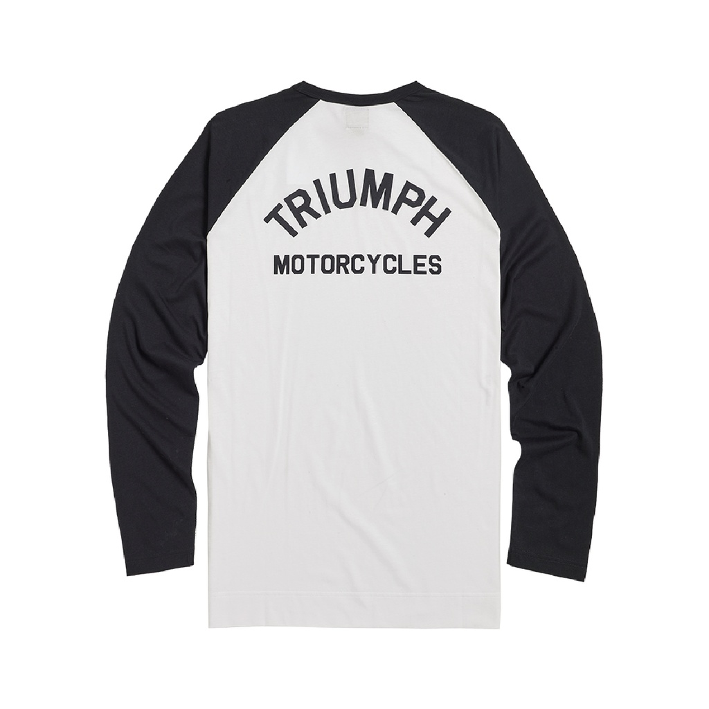 PLAYERA BLACKWELL L/SLV BLANCO/NEGRO-M