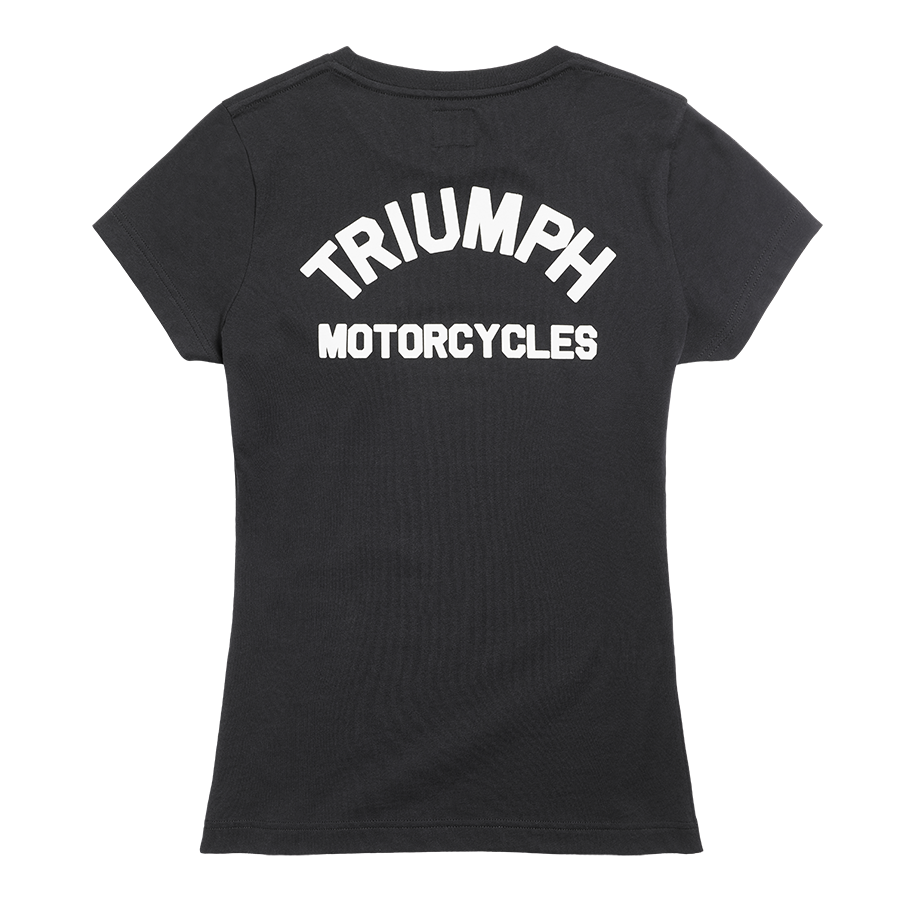 PLAYERA SYDNEY LDS NEGRO/HUESO-S