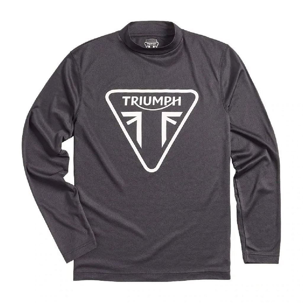 PLAYERA DE CUELLO REDONDO DE SECADO RÁPIDO-L