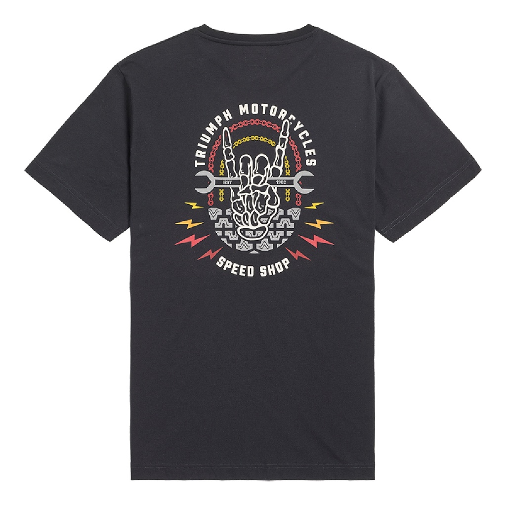 PLAYERA RAD BLACK/MULTI TEE-L
