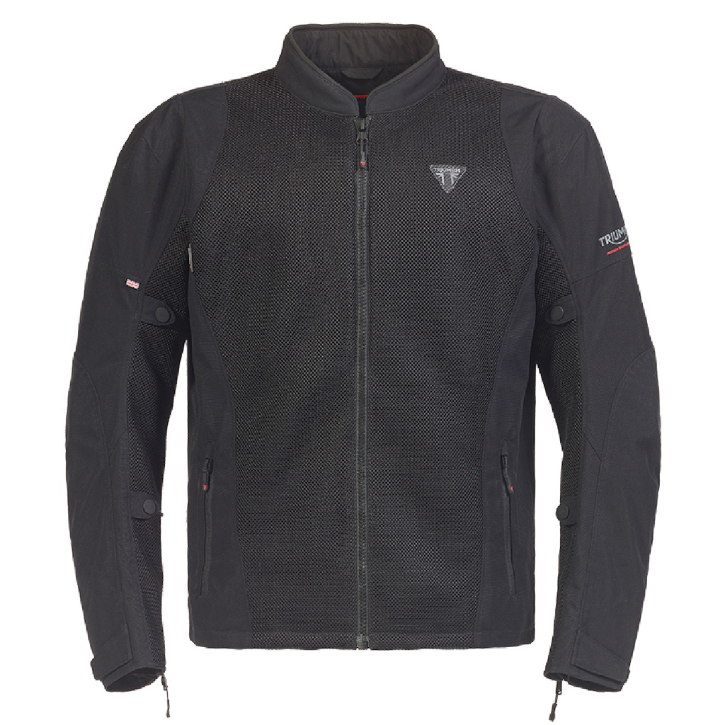CHAQUETA MESH NEGRO-L