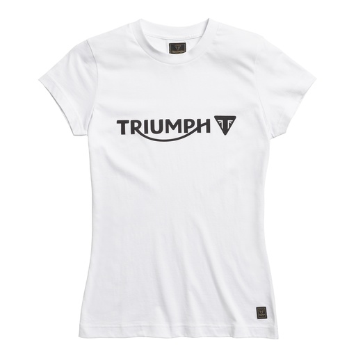 [MTSS20056-L] PLAYERA MELROSE LDS WHT TEE-TALLA L