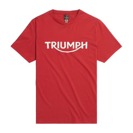[MTSS24111-XL] CAMISETA BAMBURGH - ROJA / HUESO XL