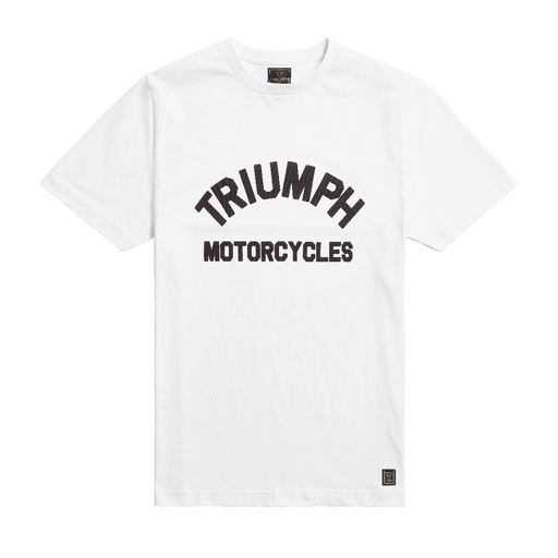 [MTSS20008-XL] BURNHAM WHT TEE-XL