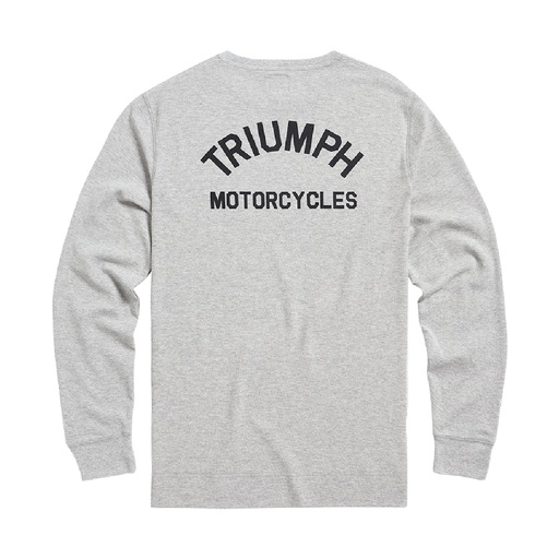 [MTLS22101-M] CAMISETA DEAN L/S WAFFLE GRIS MARL