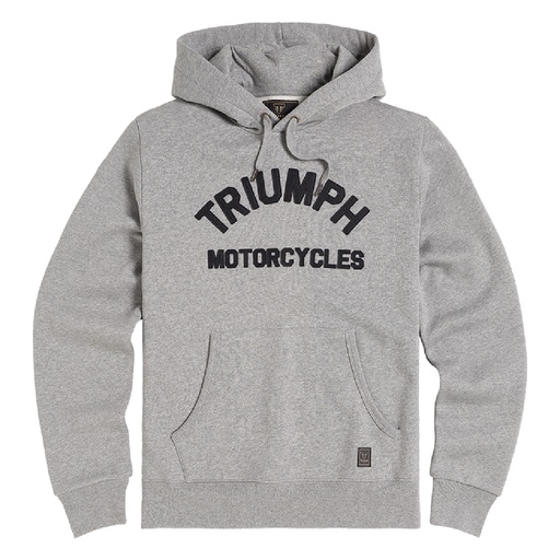 [MSWS2341-M] SUDADERA CON CAPUCHA CARRICK GRIS MARL-M