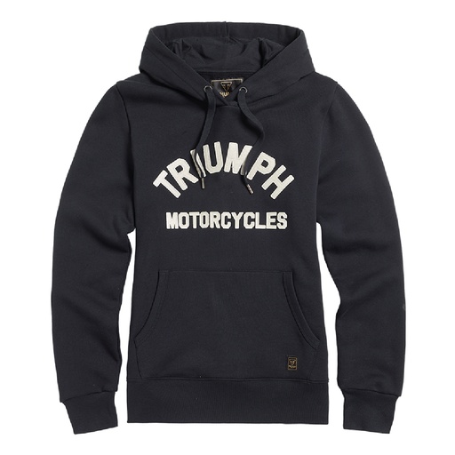 [MSWS2344-L] SUDADERA CON CAPUCHA ORLA LDS NEGRA-L