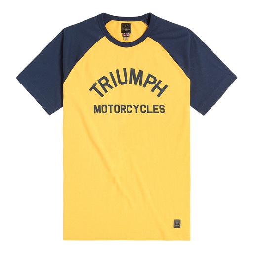 [MTSS2311-L] PLAYERA ORO SALTERNO/MARINO-L
