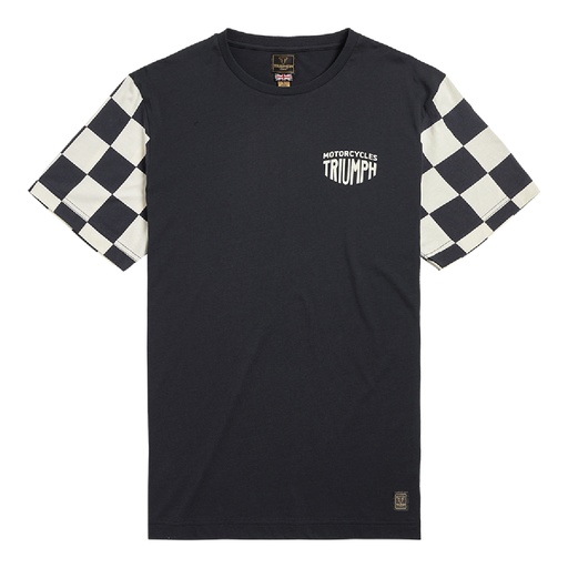 [MTSS2318-L] PLAYERA PRESTON NEGRO/HUESO-L