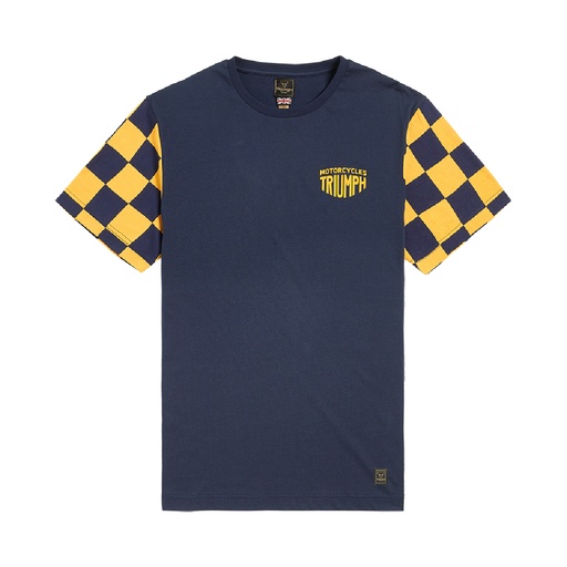 [MTSS2319-M] PLAYERA PRESTON MARINO/AMARILLO-M
