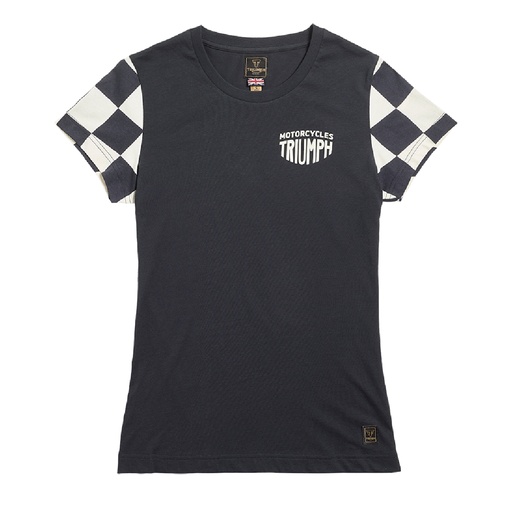 [MTSS2320-L] PLAYERA MARIE LDS BLK/BNE-L