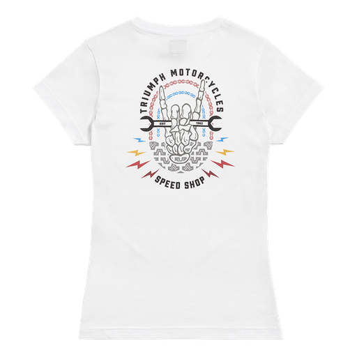 [MTSS2330-S] PLAYERA RAD LDS BLANCO/MULTI-S