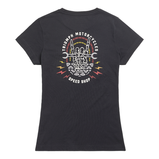 [MTSS2331-M] PLAYERA RAD LDS NEGRA / MULTI TEE-M